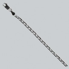 Серебряная цепь Якорь 55см 38100