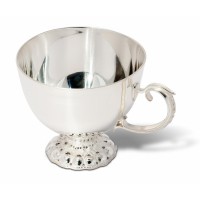 Чашка срібна кавова на ажурній ніжці ХЮ- 090072