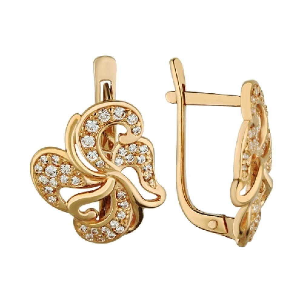 Золотые серьги 1.3.0790