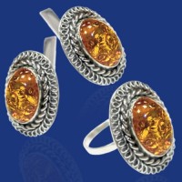 Срібний гарнітур бц-118