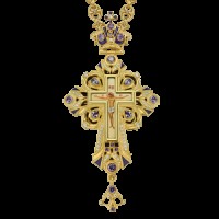 Крест наперсный латунный 2.10.0098ЛП-244ЛП