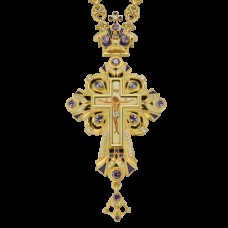 Крест наперсный латунный 2.10.0098ЛП-244ЛП