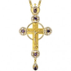 Крест латунный с цепью 2.10.0124ЛП1ЛП
