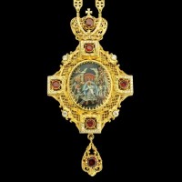 Панагия латунная с цепью аг-2.7.0127ЛП-239ЛП