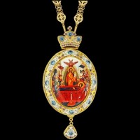 Панагия латунная в позолоте аг-2.7.0650ЛП-250ЛП