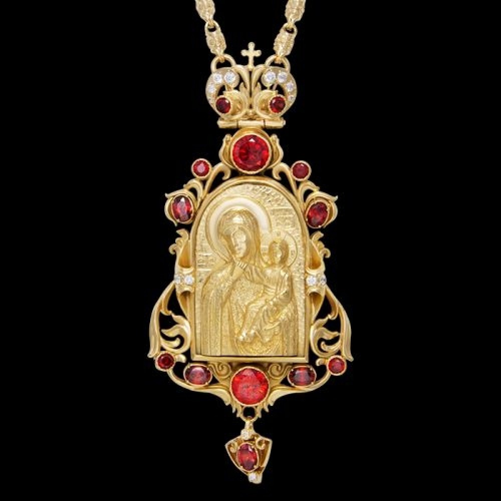 Панагия латунная аг-2.7.0767ЛП73ЛП