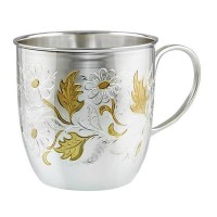 Срібна чашка "Квіточка" АГ-280099