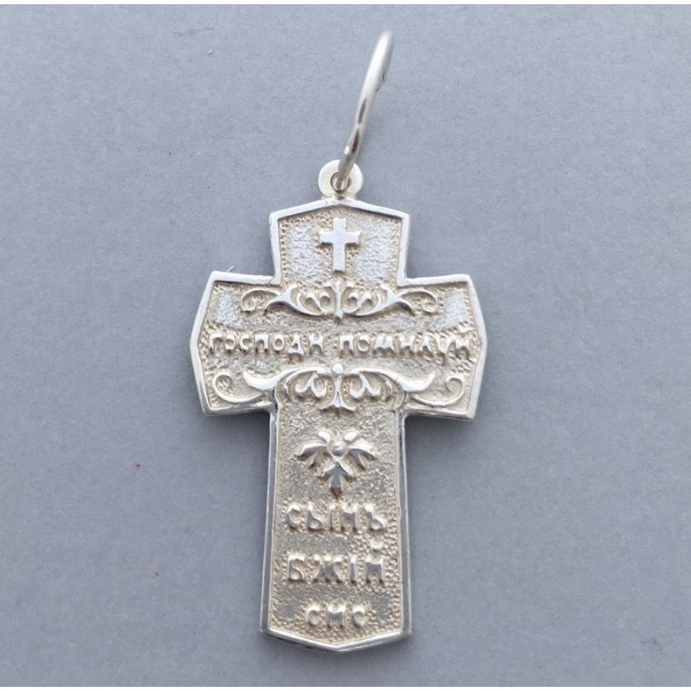 Серебряный крест БК-203