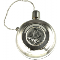 Срібна фляга Птиці АГ-250009