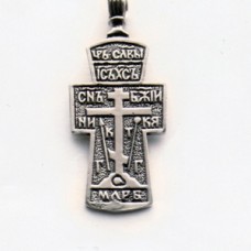 Срібний хрестик ст-29
