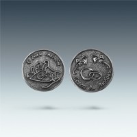 Сувенірна срібна монета Совет да Любовь ЛЗ-3063