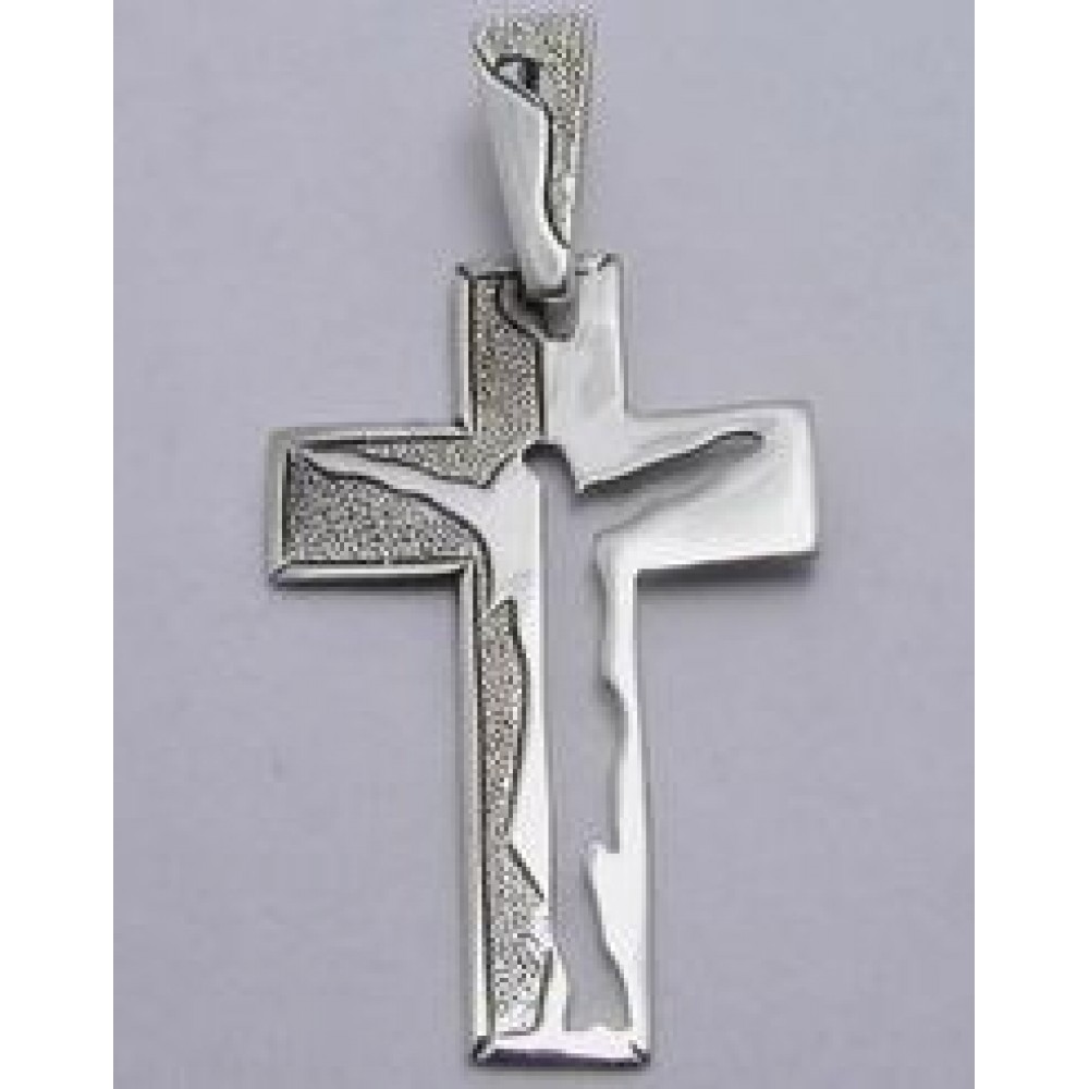 Серебряный крест 25 бр-3100084