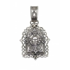 Серебряный складень  Иисус Вседержитель  бр-3100326