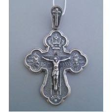 Серебряный крест бр-3100421