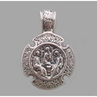 Серебряная ладанка 108 бр-3100555