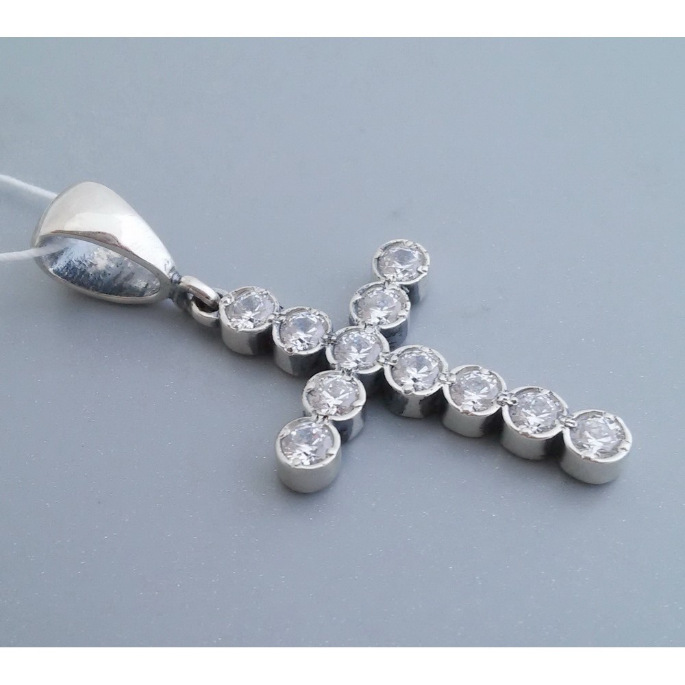 Серебряный крест бр-3110549