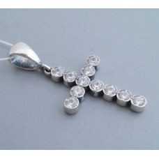 Серебряный крест бр-3110549