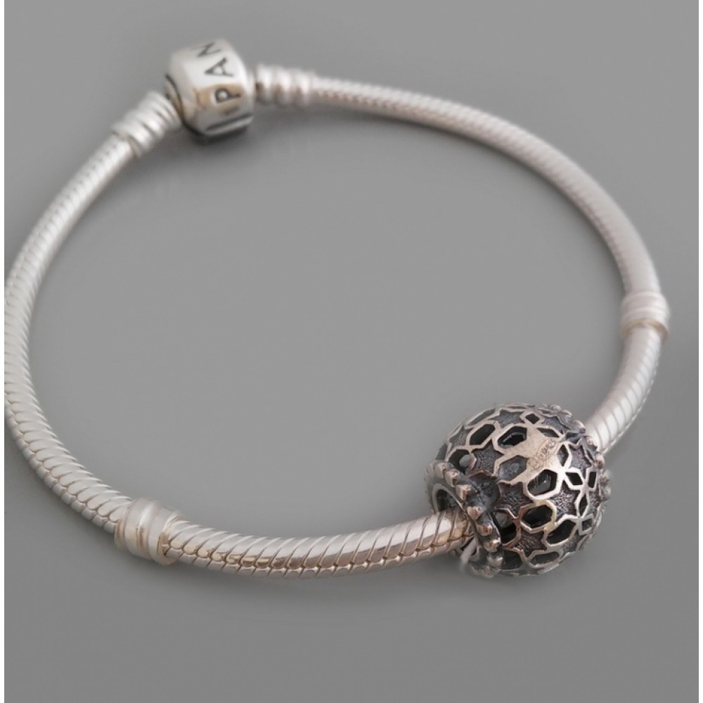 Серебряная бусина "Космос" 26 бр-3110762