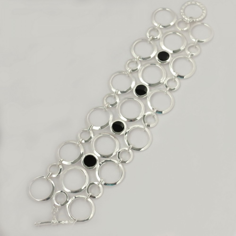 Срібний браслет бр-00322