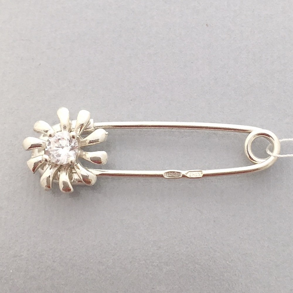 Серебряная булавка ШК-7-5445