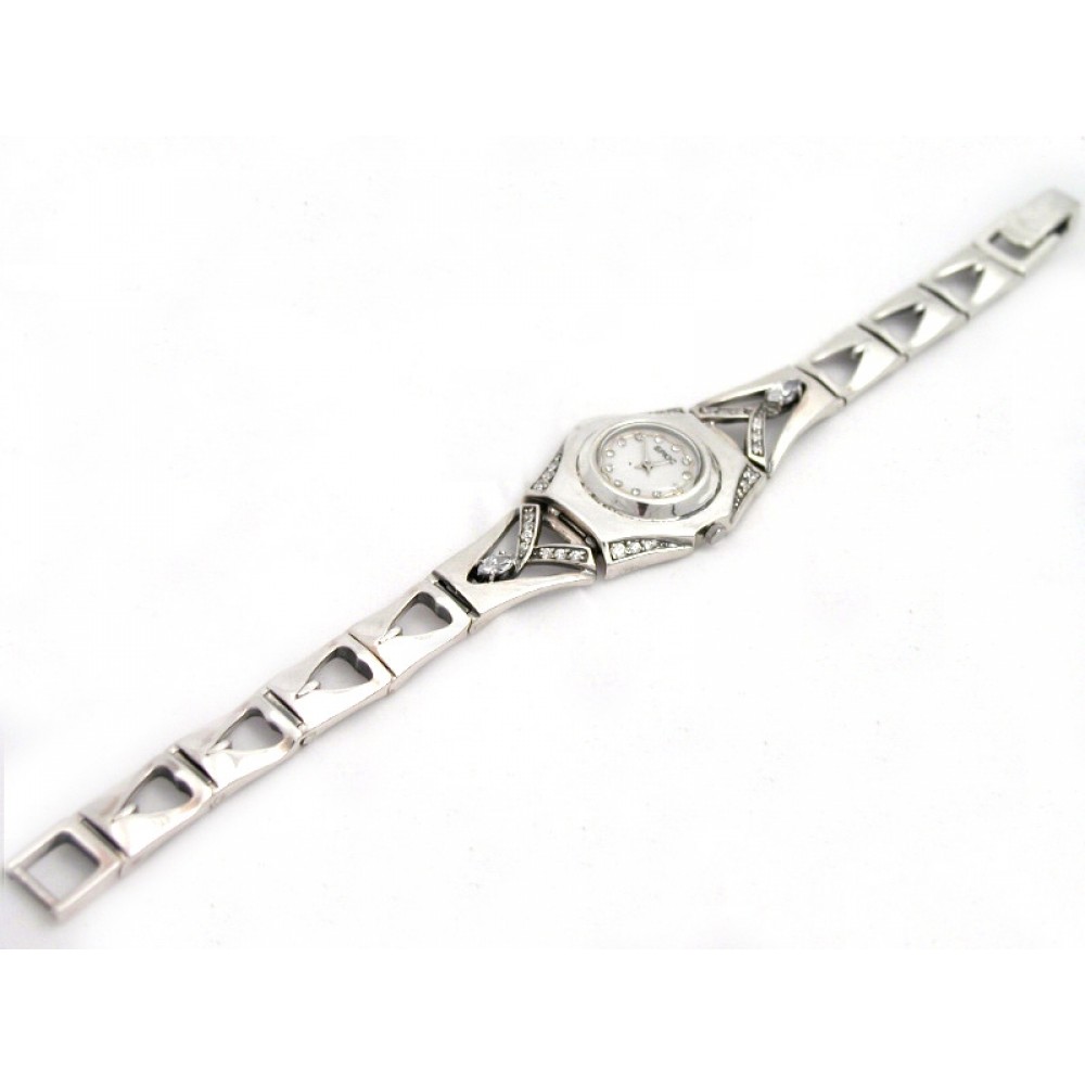 Серебряный часы бр-10022