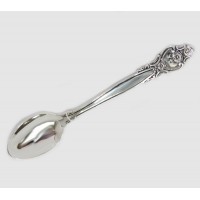 Серебряная кофейная ложка Роза бр-0022381