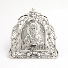 Срібна ікона Миколай Угодник бр-00156