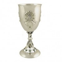 Серебряная рюмка с цветами Ромашка БР-0016381