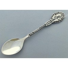 Серебряная ложка Богородица на первый зубик БР-8100257