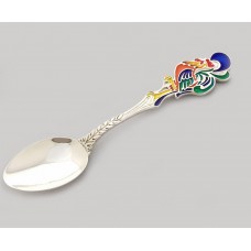 Серебряная ложка Петушок бр-14