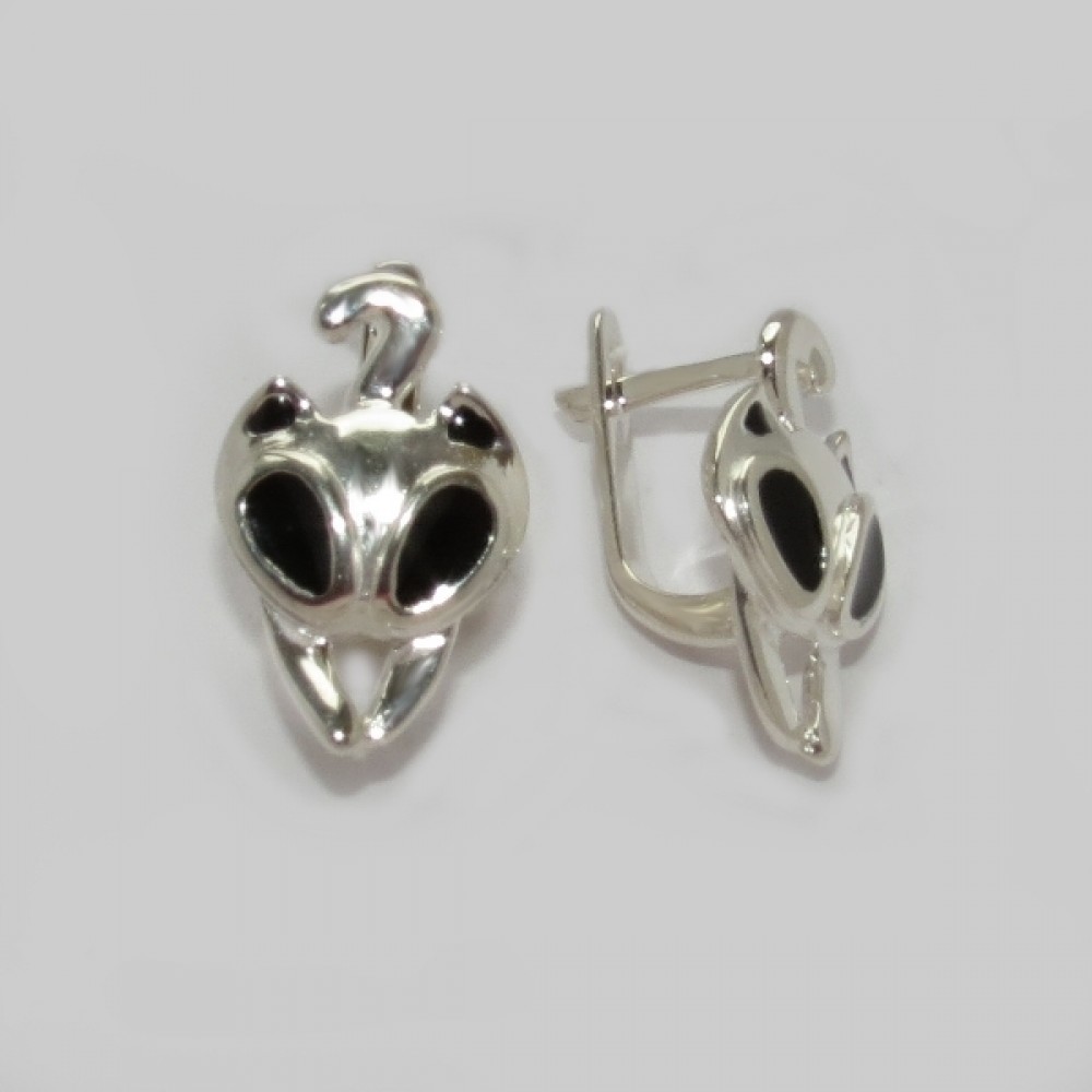 Срібні сережки бр-00272