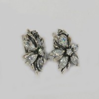 Срібні сережки Лунорія бр-1110905