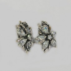 Срібні сережки Лунорія бр-1110905