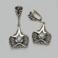 Срібні сережки бр-11430