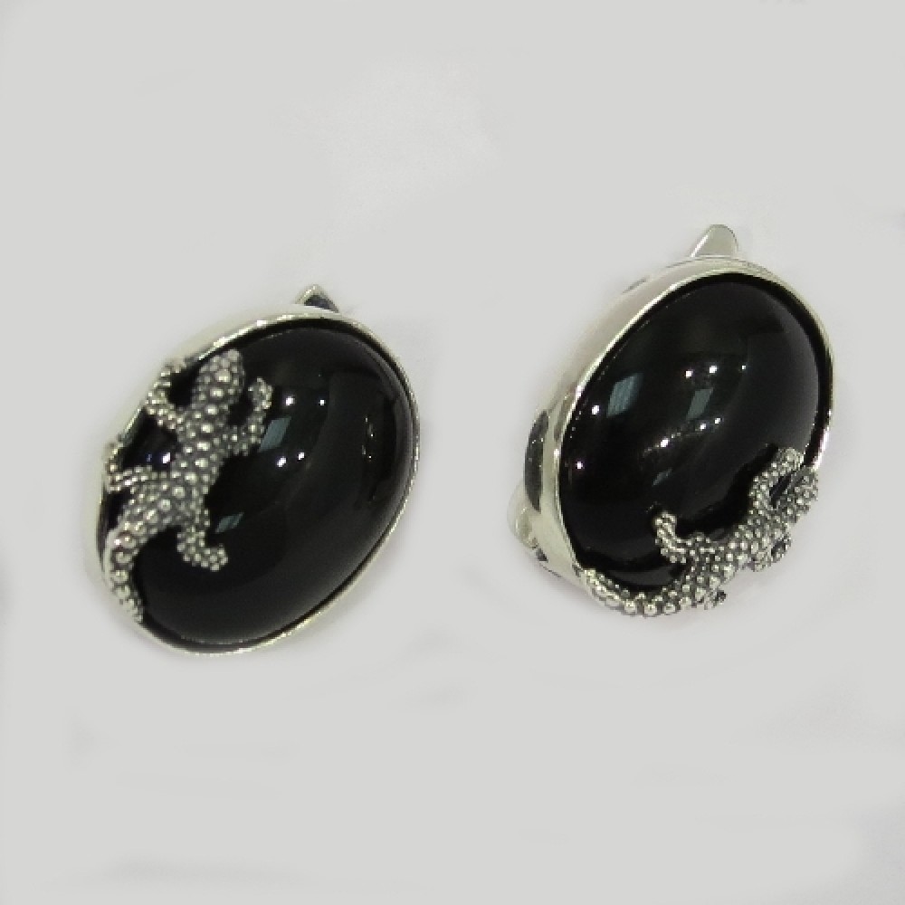 Срібні сережки Лацерта бр-1160027