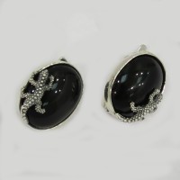 Серебряные серьги "Лацерта" бр-1160027