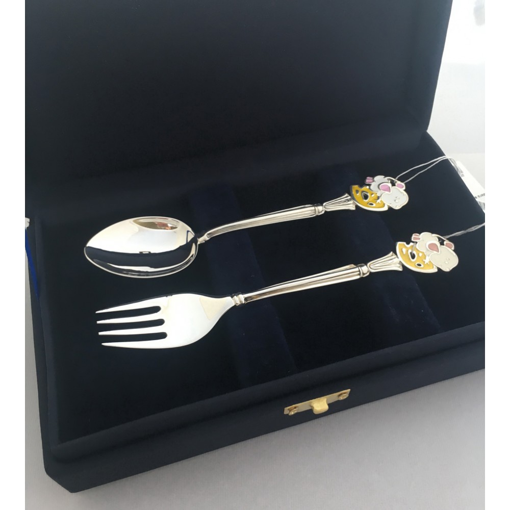 Футляр на 2 предмета (ложка/ вилка/ нож) Арт. 7700