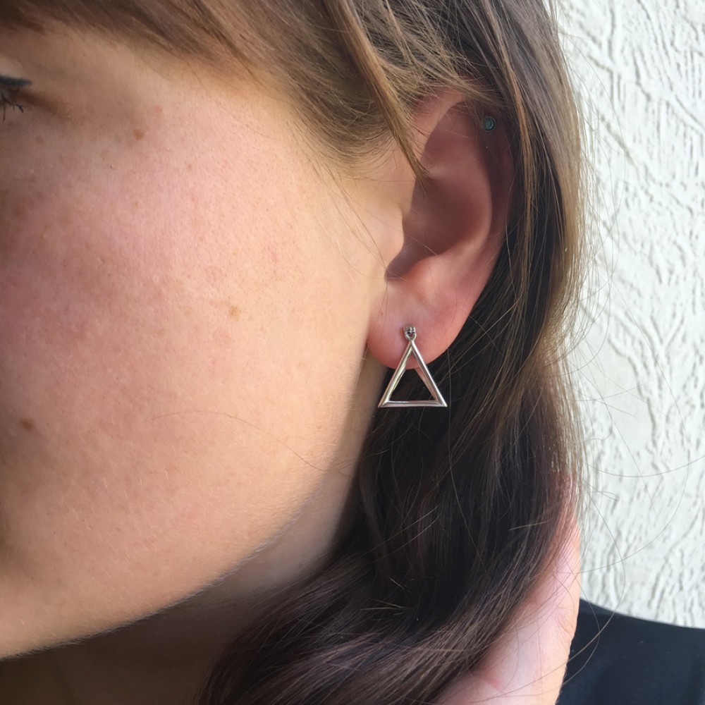 Серебряные серьги ЮМ-20452