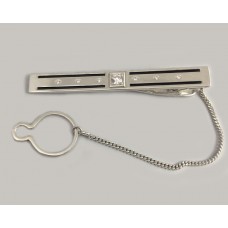 Срібний затискач для краватки ЛЗ-9625р