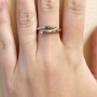 Серебряное кольцо без вставок бр-0061421