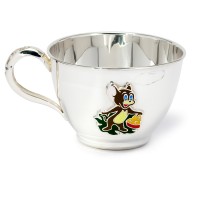 Срібна чашка для дитини Мишеня 250мл ХЮ-080654