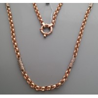 Золотая цепочка Русская 50см шк-1109