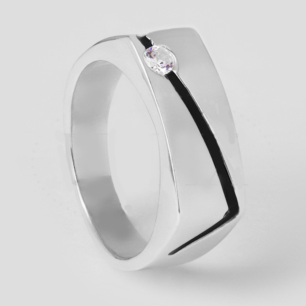 Срібна каблучка ЮМ-1555