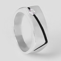 Серебряное кольцо ЮМ-1555