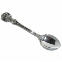 Серебряная ложка Скорпион бр-407