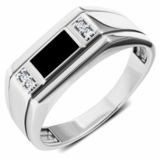 Серебряное мужское кольцо ЛЗ-1647