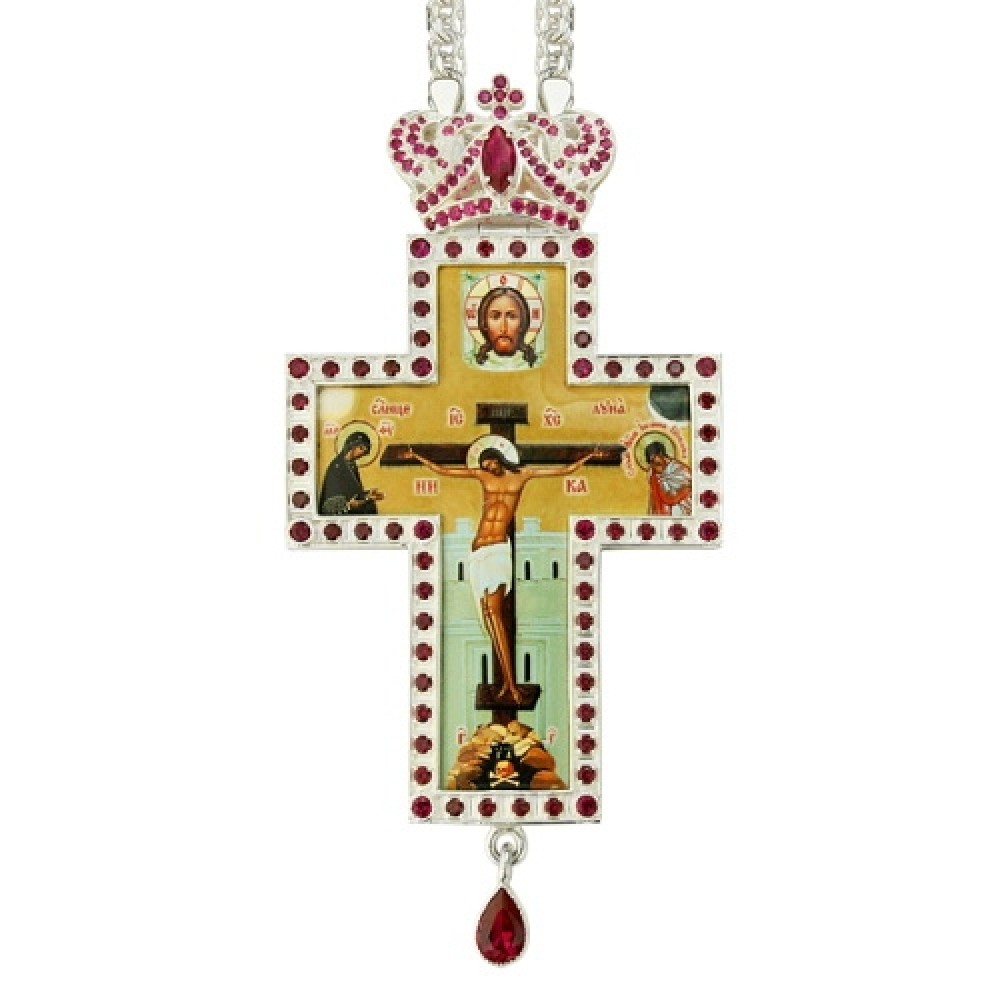 Крест латунный с цепью 2.10.0055Л-21Л