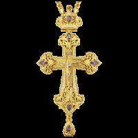 Крест наперсный латунный в позолоте 2.10.0130ЛП1ЛП