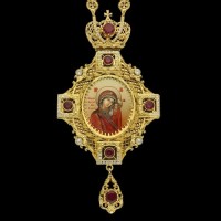 Панагия латунная в позолоте аг-2.7.0127ЛП-235ЛП