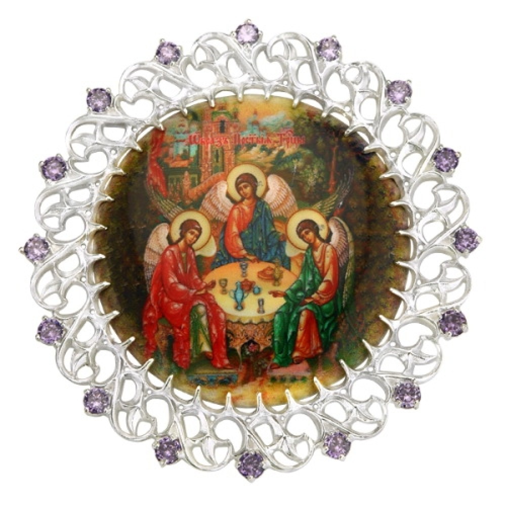 Накладка на митру верхняя латунная 2.7.0165Л